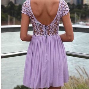 Light purple dress purchased from Xenia online